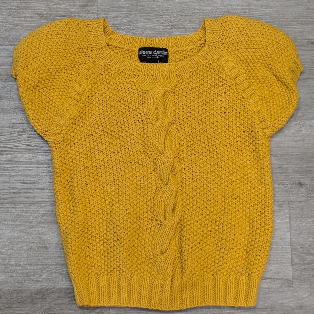 Pierre Cardin Women's Mustard Sweater